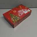 Flechllary 3ft DIY Felt Christmas Tree for Toddlers, Set Plus Snowman Advent Calendar with 33 Removable Ornaments, Wall Hanging Xmas Gift for Kids with String Lights (Batteries Not Included)