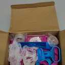 SINBEE Balloon Pump, Balloon Pump Electric, Portable Dual Nozzle Electric Blower Air Pump Inflator for Party Decoration. Faster and Save Time (Rose Red)