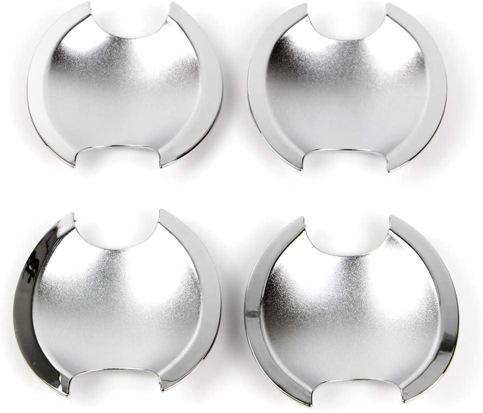 Dreamseek 4Pcs Door Handle Cup Bowl Cover Compatible with Toyota Camry Aurion 2012 2013 2014 Triple Chrome Plated ABS Exterior Molding Protector Trim