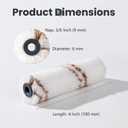 Mister Rui Microfiber Paint Roller Covers 4 Inch, 40 Pack Small Paint Roller Covers with Roller Frame Kit, Mini Paint Rollers for Painting Walls, Paint Supplies for House Painting