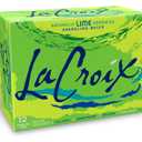 La Croix Sparkling Water, Lime, 12 Fl Oz (pack of 12) (EXP 05/10/26)