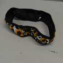 JEOCODY Sunflower and Cow Print Leather Car Medium Steering Wheel Cover 2 Auto Vehicle Cupholder Universal Steering Wheel Covers for Cars,SUV,Turck,Vans