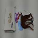 Mini Copper Red Tape in Hair Extensions Human Hair Invisible Seamless Remy Human Hair Extensions Tape Ins 12 Inch 10Pcs for Girls