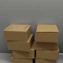 Plustool 8 Pack Matte Black Door Handles, Passage Door Levers for Hallway & Closet, Interior Keyless Door Knobs Heavy Duty Square NonLocking Handlesets(2.0lb), Reversible for Left & Right Sided Doors