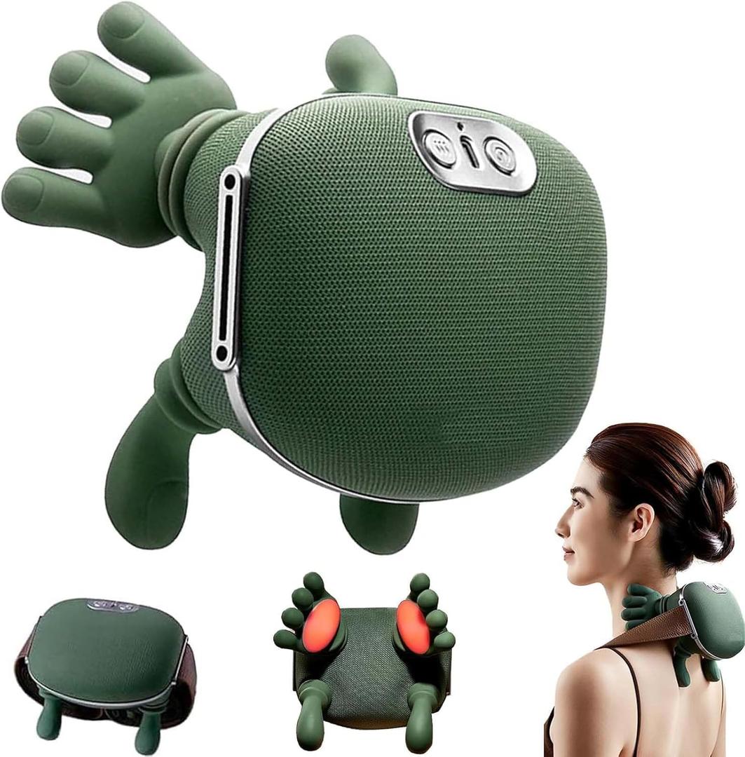 Neck Massager with Heat for Pain Relief deep Tissue, shiatsu Neck and Back Massager