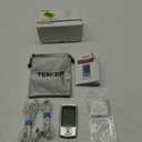 TENKER TENS Unit Muscle Stimulator, 24 Modes EMS Machine for Pain Relief Therapy/Pain Management, Rechargeable Electronic Pulse Massager with 2"x2" and 2"x4" Electrode Pads (Silver)