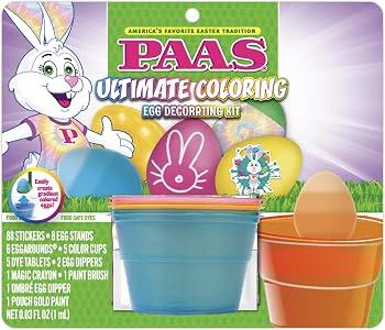 3 x 
PAAS Ultimate Coloring Egg Decorating Kit