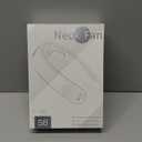 FrSara Rechargeable Neck Fan, Personal Fan with LED Display, 3 Speeds with 4000mAh Battery Powered, Supports USB TYPE-C, Portable, Ideal & Quiet for Women, Men Travel, Outdoor, Blue