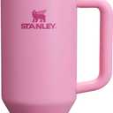 Stanley Quencher H2.0 Tumbler with Handle and Straw 40 oz | Flowstate 3-Position Lid | Cup Holder Compatible for Travel | Insulated Stainless Steel Cup | BPA-Free | Peony