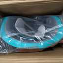 Baby Trend Hybrid SI 3-in-1 Combination Booster Seat, Hoboken Teal Side-Impact Protection, 3-Stage Growth Design, Adjustable Headrest, Cushioned Comfort