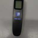 No-Touch Forehead Thermometer for Adults, Infrared Digital Baby Thermometer for Kids, Accurate Reading with Large Display, Mute Mode, Memory Recall, Fever Alarm (Black)