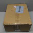 Dimmable Floor Lamp - 3 Lights Arc Floor Lamps for Living Room, 1000LM Modern Tall Standing Lamp With Beige Shades & Heavy Base, Mid Century Tree Floor Lamp for Bedroom Office, 3 LED Bulbs Included (Matte Black-Beige Linen Shades)