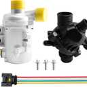 N52 3.0L V6 Engine Electric Water Pump and Thermostat Kit,for BMW 07-13 328i,325i 330i 328xi 328xi Drive 330xi 528i 530i 528xi 528xi Drive 525i 525xi 530xi 325xi 128i X5 X3 Z4 Reference# 11517546994 (11517586925)