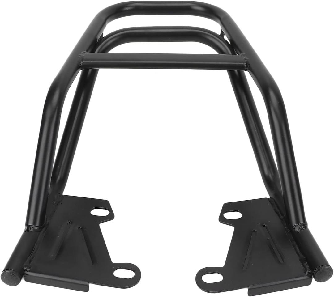 Motorcycle Luggage Rack, Fydun Motorcycle Rear Handrail Rack Luggage Box Holder Iron Black Replacement for MSX125 M3
