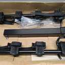 Amazon Basics 4-Bike Hitch Rack with 2" Hitch for Car, SUV and Truck, Foldable Steel Frame with Anti-Rattle Design