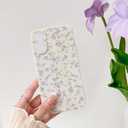 NITITOP Compatible with iPhone 16 Plus Case Cute Flower Women Girls Floral Rose Design Vintage Shockproof Soft Girly Slim TPU Fashion Protective Phone Cover - Purple