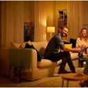 Philips LED Flicker-Free Frosted A19 Light Bulb, Dimmable Warm Glow Effect, 800 Lumen, 2700-2200K, 8.8W=60W, E26 Base, 6-Pack