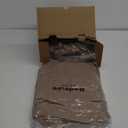 Bedsure Queen Comforter Set Brown - Bed in a Bag Queen Size 7 Pieces, GentleSoft Pintuck Bed Set Gift for Family, Pinch Pleat Brown Comforter with Sheets, Pillowcases & Shams