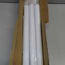 CorkLatta White Shower Curtain Rod 31 to 80 Inch, 1 Inch Diameter Adjustable Spring Tension Stainless Steel Telescoping Rod, Easy Install, No Rust