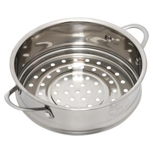 Stainless Steel Steamer Basket with Handle for Kitchen Suitable for All Types of Cookers 16cm