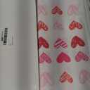 Valentines Day Table Runner 72 Inches Long Valentines Day Decor with Red Pink Heart Table Runner for Birthday, Wedding Anniversary, Marriage Proposals, Engagements, Romantic Events