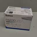 Sunco 2 Pack PAR30 LED Dusk to Dawn Light Bulbs, 850 Lumens, 11W, 2700K Soft White, Non-Dimmable, E26, Wet Rated Outdoor Flood Light Bulb with Photocell Sensor, for Porch, Patio, Backyard, UL