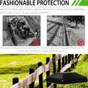 TonGass (24-Pack, Black) 4"x6" (3 5/8x5 5/8") Wood Fence Post Caps - Wooden Fence Cover Deck Post Cap, Durable Plastic Water-Proof and UV-Proof, Protect Wooden Poles from Cracking and Rotting