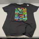 Sight Words First grade Colorful Educational T-Shirt. S Size