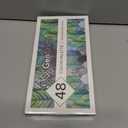 GenCrafts Watercolor Paint Palette 48 Premium Colors with Paper Pad - 2 Refillable Brush Pens - 15 Sheets of Water Color Paper