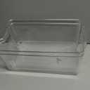 ClearSpace Pantry Organization and Storage Bins with Removable Dividers & Lids  Perfect Pantry Organizers or Kitchen Organization  Refrigerator Organizer Bins, Cabinet Organizers, 2 Pack (10" x 6" x 3" - 2 Pack)