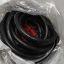 40FT 0 Gauge Wire Copper Clad Aluminum,1/0 Battery Cable,20pcs Lugs Terminal Connectors with 3:1Heat Shrink Tube for Amp,Inverter,Winch,Reducer,Starter,Solar Power,DC Wiring