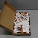 Valentines Day Gifts for Kids - 24 Pack Stress Balls with Valentines Day Cards for Kids School - Football Soccer Baseball and Basketball for Boys Girls Toddler Classroom Exchange Party Favors