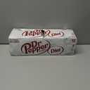 Diet Dr Pepper Soda, 12 fl oz cans, 12 pack