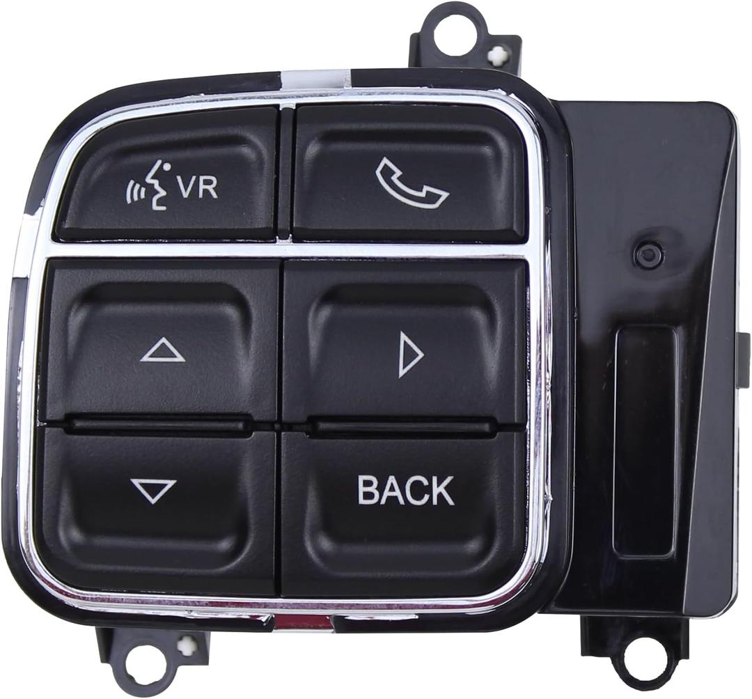 MOTOKU Steering Wheel Switch EVIC Left for Chrysler 300 2011-2014, Town & Country 2012-2016, Dodge Charger 2011-2014, Durango 2011-2013, Grand Caravan 2012-2020, Journey 2011-2020