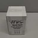 WDF 100 Piece Gold Plastic Spoons Disposable - 6.93 Inch Baroque Gold Spoons Plastic Silverware for Dessert Cake - Heavy Duty for Thanksgiving Party, Wedding or Daily Using