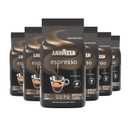 Lavazza Espresso Whole Bean Coffee, Medium Roast, 100% Arabica, 2.2 lb Bag (Pack of 6) (EXP 12/31/26)