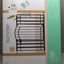 Ingenuity Multi-Use Decorative Extra Tall Walk-Thru Baby Gate, Fits Openings 28.5-48 Inch (Pack of 1), Black Metal, for Doorways and Stairways, 36' Tall Baby and Pet Gate, Black, One Size