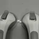 TAILI Grab Bars for Bathtubs and Showers 2 Pack Suction Grab Bar, Heavy Duty Shower Handle Removable Bath Handrails for Seniors and Elderly, Bathroom Safety Grip No Drilling Waterproof,Grey (16.8", Gray)