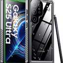 Temdan Designed for Samsung Galaxy S25 Ultra Case Waterproof, Built-in Lens & Screen Protector Military Grade Shockproof Dropproof IP68 Underwater Full Body Phone Case for Galaxy S25 Ultra 6.9"-Green