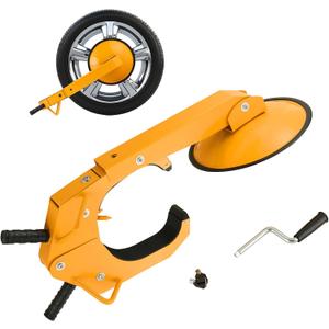 Wheel Lock Clamp | Heavy-Duty Anti Theft Tire Lock Adjustable Trailer Wheel Lock, Tire Boot Lock for RV Trailers, Cars, Trucks, SUVs (1)