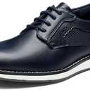 Bruno Marc Boy's Casual Dress Oxford Comfort Uniform Formal Sneaker Shoes (4 Big Kid, Blue)