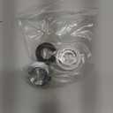 uxcell 2Pcs Faucet Aerator Adapter, M26 Female to M22 Male with Washer, 13mm Length