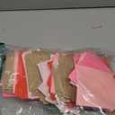 American Greetings Bulk Blank Cards with Envelopes, Pink Heart Stationery (200-Count) (red, pink, white, kraft)