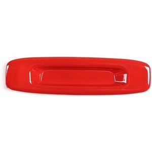 for Toyota Tacoma 2016-2020 Car Accessories ABS Red Interior Trim Gear Panel Navigation Outlet Center Console Decorative Sticker(10)
