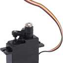 Ymiko 5 Wire RC Servo Motor for 1/18 Scale Remote Control Cars, Compatible with High Applications and Precision Steering Systems