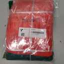 Zober Christmas Tree Storage Bag - Fits 7.5 Ft Artificial Trees - Plastic, Waterproof Christmas Tree Bag For Storage Box For Xmas - Strong, Durable Handles - Label Card Slot - Red