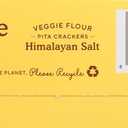 Simple Mills Veggie Pita Crackers, Himalayan Salt - Gluten Free, Vegan, Healthy Snacks, Paleo Friendly, 4.25 Ounce (Pack of 1)