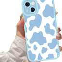 ZIYE for iPhone 14 Pro Max Case Cow Pattern Phone Case with Camera Protection,Silicone TPU Phone Protective Cover Cheetah Design Cases Compatible with iPhone 14 Pro Max 6.7 Inch