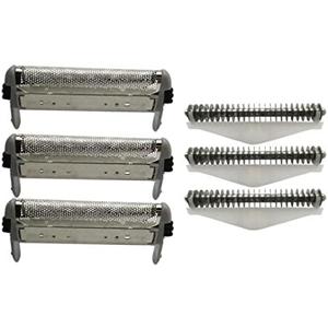 Foil and Cutter Set Compatible with Remington MicroScreen 3 TCT MS3-2000, MS3-2700, MS3-3000, MS3-3500, MS3-3700, MS3-4000