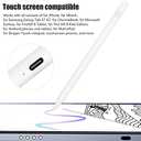 Touch Screen Pen Pens Palm Rejection High Sensitivity Touch Screen Pens with 2 Replacement Tips for All Universal Touch Devices